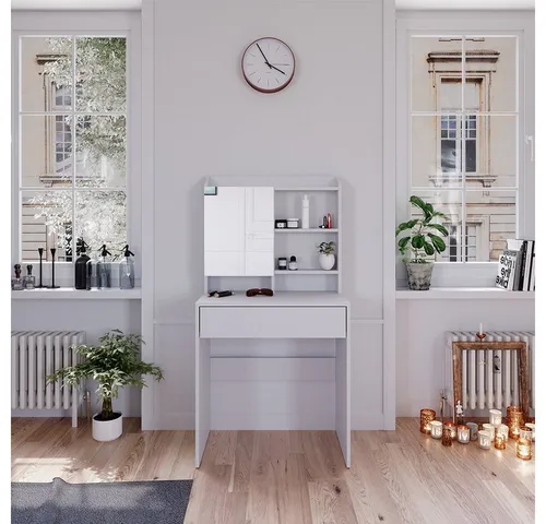 Vicco Schminktisch Laura, Weiß, 70 cm von Vicco