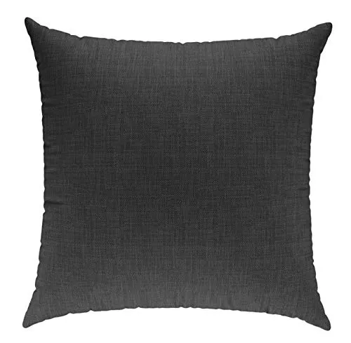 sunnypillow Palettenkissen mit abnehmbarem Bezug Kaltschaum Palettenauflage Palettenpolster Palettensofa Sitzkissen Rückenlehne Indoor Outdoor Kissen 40x40cm Anthrazit