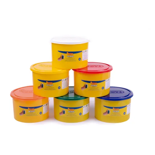 JOVI Soft-Knete 6er-Set, basic Farben von JOVI