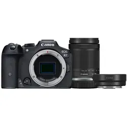 Canon EOS R7 + RF-S 18-150mm F3.5-6.3 IS STM - APS-C Systemkamera mit 32,5 MP und 15 B/s Serienbildgeschwindigkeit, ideal für kreative Fotografie