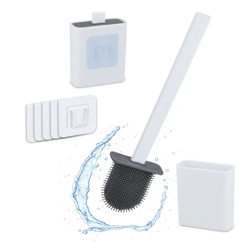 Toilettenbürste Bürstenhalter Klobürstenhalter WC Bürste Klobürste Wandmontage