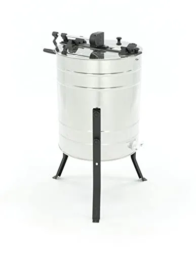 LYSON Honigschleuder 4-Waben Manuell Diagonalschleuder Ø500 von LYSON