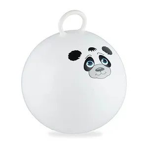 relaxdays Hüpfball Panda weiß mit Motiv, Ø 45,0 cm, 1 St.