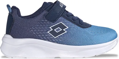 Lotto Sneaker - Extra leicht & bequem in Blau (32 EU) - Sportliche Sneaker in Größe 32, blau, mit atmungsaktivem Mesh-Obermaterial. Ideal für den täglichen Einsatz, bieten sie optimalen Komfort und eine flexible Passform durch Klettverschluss und elastische Schnürsenkel.