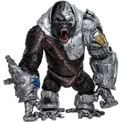 McFarlane Megafig Actionfigur Cygor - 30 cm, detailreich und beweglich mit 22 Artikulationspunkten und Sammelkarte