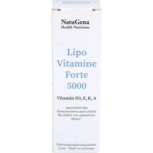 Lipo Vitamine Forte 5000 Öl 20 ml von NatuGena