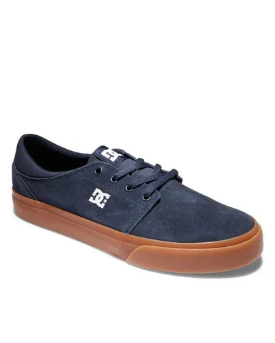 DC Shoes Trase SD - Herren-Skateboardschuhe in Blau - Hochwertige Wildlederschuhe mit atmungsaktivem Mesh-Futter und vulkanisierter Konstruktion für hervorragendes Boardgefühl und Flexibilität.