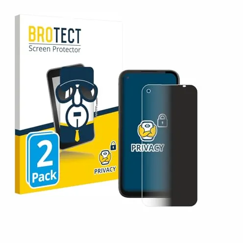 BROTECT 2 Stück Anti-Spy Blickschutzfolie für Gigaset GX6 Privacy Screen Protector [Displayschutz-Folie, Sichtschutz, Blaulichtfilter]