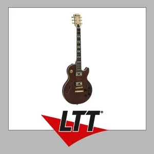DIMAVERY LP-600 E-Gitarre, braun