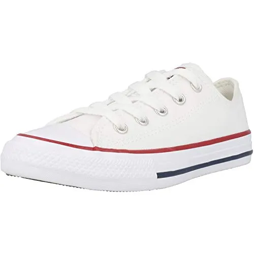 Converse Unisex Kinder Chuck Taylor All Star Core Ox Fitnessschuhe, Weiß Optical White, 28.5 EU