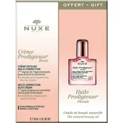 Nuxe Crème Prodigieuse Boost Gesichtspflege Set - Beauty Geschenkset für strahlende Haut, revitalisiert und hydratisiert mit natürlichen Inhaltsstoffen für ein frisches Aussehen.