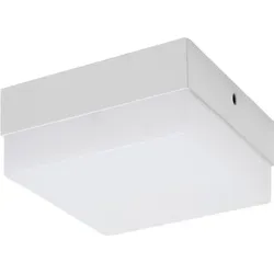 LED Deckenleuchte eckig 12 cm Weiß 4000 K - Moderne Deckenlampe für Innenräume, blendarm mit neutralweißem Licht (4000 K) und 1340 lm Helligkeit, ideal für Wohnzimmer, Schlafzimmer und Küche.