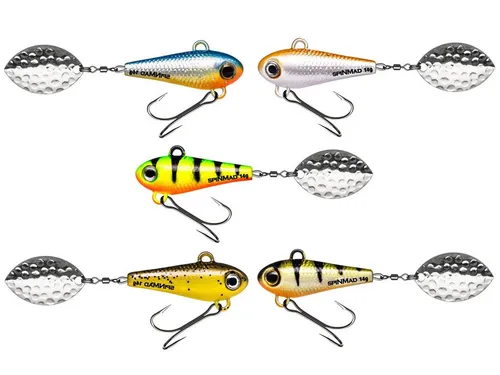 SpinMad Kunstköder Starterset Originals 14 g - Allround Kunstköder-Set mit 5 effektiven Varianten, ideal für Einsteiger und Profis, die in verschiedenen Wassertiefen fischen möchten.