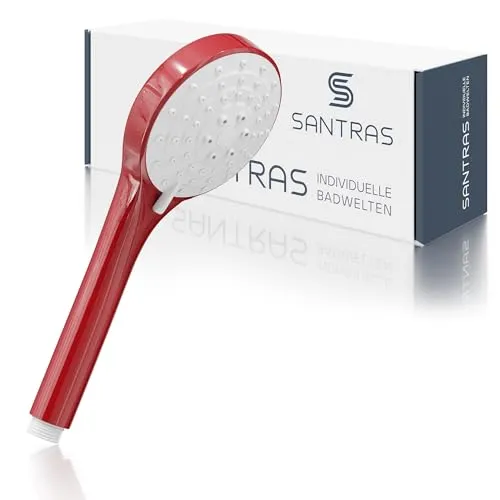 Santras Handbrause in Rot (RAL 3003) von Santras