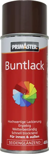 Primaster Lackspray 400 ml schokobraun seidenglänzend