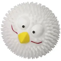 Europet-Bernina Tierball Hundespielzeug Gummi Lucky Bird Vanilla weiß weiß 8.3 cm
