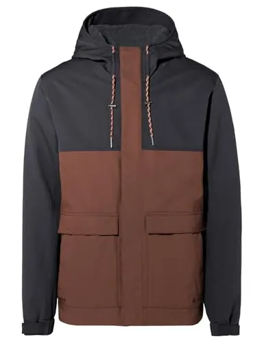 Vaude Manukau Jacket III - Winterjacke in Braun, Gr. L - Funktionsjacke für urbane Abenteuer: Wasserdicht, isolierend mit PrimaLoft und Kapuze - perfekt für Reisen und Outdoor-Aktivitäten.