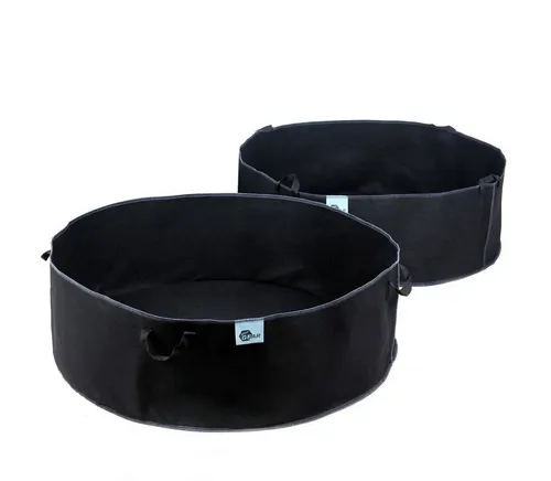 yourGEAR Blumentopf 2x Grow Bag 190L - Atmungsaktive Pflanztasche - Blumentöpfe für optimale Pflanzenversorgung: Die yourGEAR Grow Bags in 190L verhindern Staunässe und fördern Wurzelwachstum durch atmungsaktives Material. Ideal für Gemüse, Kräuter und Zierpflanzen.