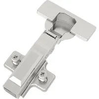 SOTECH Smooth 1 x Topfband T45 105 Grad Eckanschlag Voll Aufliegend mit Dämpfer und Kreuzplatte inkl. Abdeckkappen