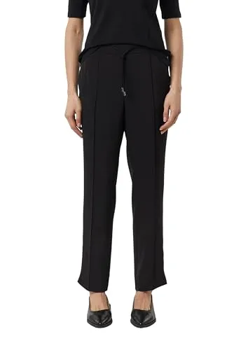 Comma Damen Hose 2176860 Grey/Black 46 von comma,