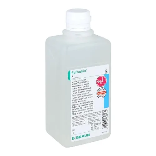 B. Braun Melsungen AG B. Braun Softaskin Waschlotion - 500 ml/Flasche mit aufgesetzter Dosierpumpe