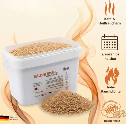 Räuchermehl Buche von Jaeger