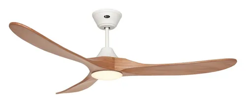 CasaFan Deckenventilator Eco Genuino-L, dimmbar – Eleganter Luftzirkulator - Ventilator mit 152 cm Durchmesser, dimmbarer LED-Beleuchtung und 6 Geschwindigkeiten. Ideal für angenehme Raumtemperaturen und stimmungsvolle Beleuchtung.