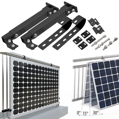 Universal-Balkon- & Zaun-Geländer-Halterungen für Solarmodule