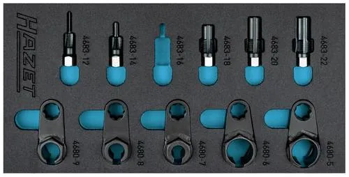 Hazet Steckschlüsselsatz 163-611/10 für Lambdasonden von HAZET
