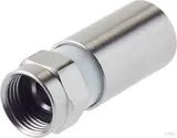 Kathrein EMK 12 F-Kompressionsstecker - Hochwertiger F-Stecker für optimale Signalübertragung mit über 120 dB Schirmmaß, ideal für Satellitenanlagen