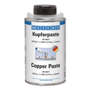 WEICON Kupferpaste 0,5 kg - Hochtemperatur Schmier- und Trennmittel - Anti-Seize-Paste, hochtemperatur- und korrosionsbeständig, ideal für Montageschmierung und Schutz vor Passungsrost.
