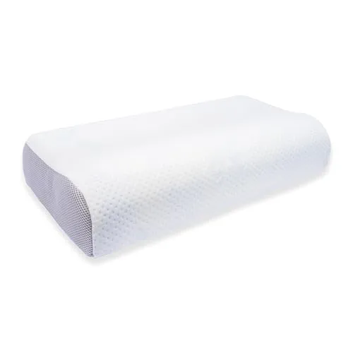 Traumschloss Klima Control Coolmax Nackenstützkissen 40x60 cm - Ergonomisches Kissen für optimales Schlafklima, mit atmungsaktivem Thermoschaum und waschbarem Bezug für leichte Pflege.