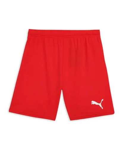 PUMA Unisex Kinder Teamrise Jr Shorts, Puma Red-puma White, 164 EU