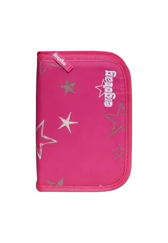ergobag Federmäppchen (23-tlg) - Praktisches 23-teiliges Federmäppchen für Schulkinder, inklusive Lyra-Buntstiften und integriertem Klarsichtfach für Stundenplan. Im Zwillingsdesign passend zu ergobag Rucksäcken.