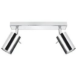 Plafon RING 2 chrom - Dimmbare Deckenlampe - Lampen für Innenräume, dimmbar und ideal für stimmungsvolle Beleuchtung in jedem Raum. Hochwertige Metallverarbeitung und modernes Design.