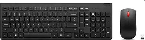 Lenovo Essential Wireless Combo Keyboard - Kabelloses Tastatur-Set in voller Größe, ideal für universelle Nutzung und komfortables Tippen