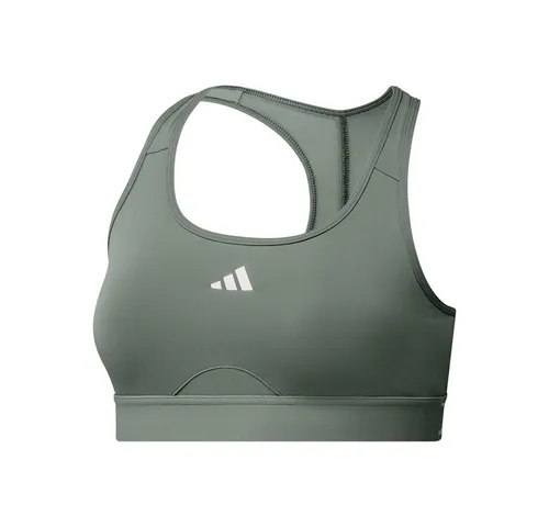 adidas Performance Sport-BH PWRCT BRA, Silver Green / White in grün von adidas