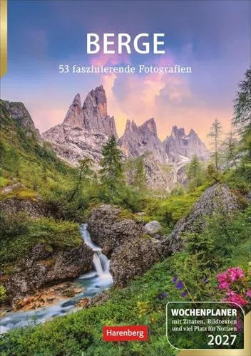 Ulrike Issel | Berge Wochenplaner 2027 von Harenberg