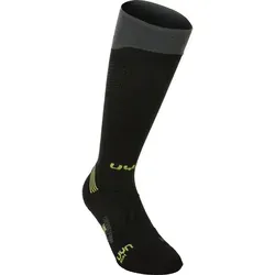 Uyn Herren Run Compression One Socken - Größe 42, schwarz - Lange Kompressionssocken für den Laufsport, bieten optimiertes Klimamanagement und unterstützen die Durchblutung für mehr Komfort beim Laufen.