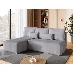 BROMARKT Ecksofa mit Schlaffunktion