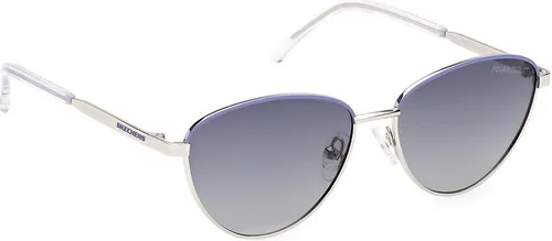 Skechers Sonnenbrille SE00023 10D 53 - Elegante, runde Sonnenbrille aus hochwertigem Metall mit polarisierten Gläsern für optimalen UV-Schutz. Ideal für stilbewusste Träger, die Wert auf Qualität legen.