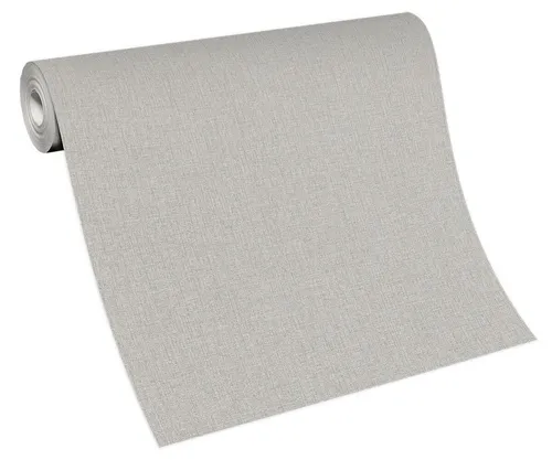 Vliestapete Uni Textil grau Code Nature 10215-10 (3,37€/1qm)