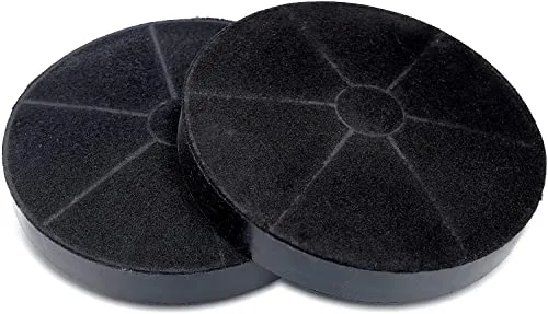2x AllSpares Aktivkohlefilter für Respekta MIZ0031 - Dunstabzugshauben-Zubehör, sorgt für frische Luft und entfernt unangenehme Gerüche effektiv.