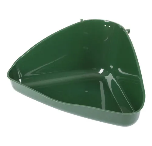 Kerbl Nagerhaus Nagerzubehör - Ecktoilette für Kleintierkäfig - verschiedene Farben -