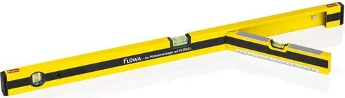 Produktbild FLÜWA Wasserwaage 80 cm schwarz/gelb