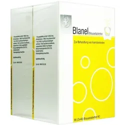 Blanel Brausetabletten zur Harnsteinbehandlung - Arzneimittel zur Vorbeugung von Calciumsteinen und Alkalisierung des Urins bei Harnsäuresteinen, unterstützt die Nierenfunktion und fördert die Gesundheit.