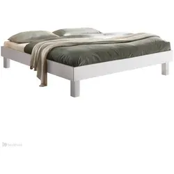 HASENA Trento Bett Rapallo 25 – Weiß deckend 200x200 in weiß von Hasena