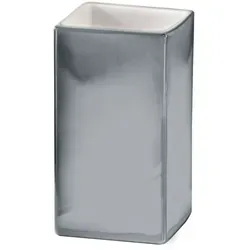 Kleine Wolke Zahnputzbecher GLAMOUR Silberfarben
