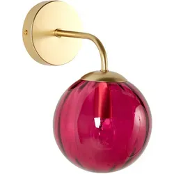 Wandleuchten, Wandbeleuchtung Rot von Beliani