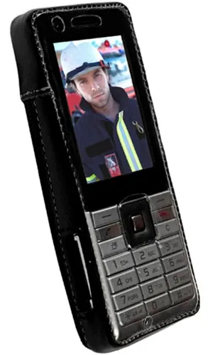 Krusell Handy-Tasche + Clip Leder für Sony Ericsson Naite Hülle Case Cover Bag